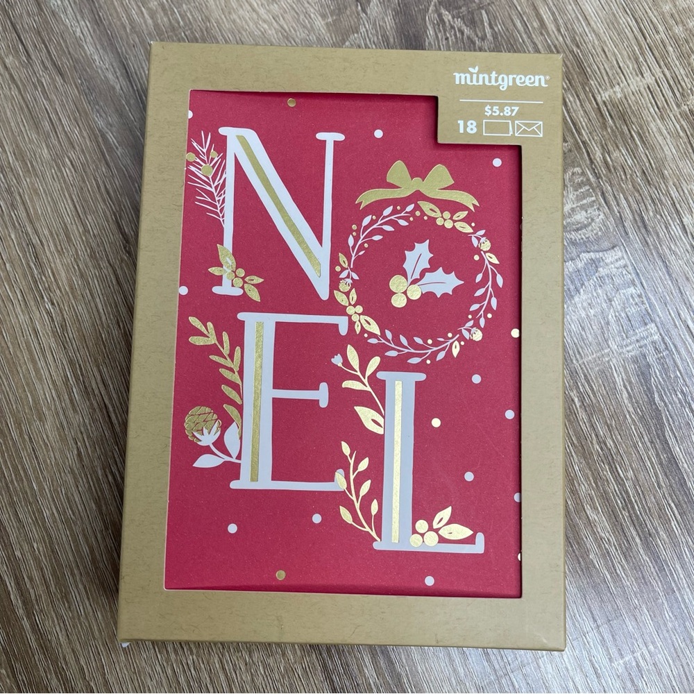 NWT Christmas Cards Noel